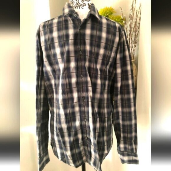 MEXX Men's Button Down Shirt Sz Large Slim - Picture 1 of 10